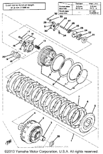 XS1100E Сцепление