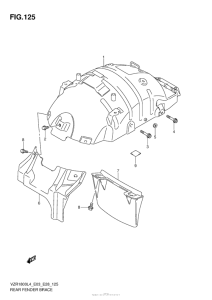 VZR1800Z Rear Fender Brace