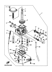 TW125 Carburetor assy