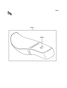 BJ250 Сиденье