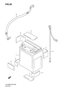 VL1500 Аккумулятор