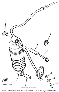 XVZ12DN Амортизаторы задние