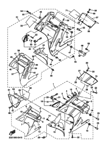 FJR1300AS Cowling comp