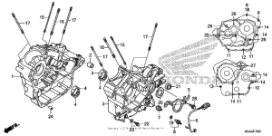 VT750RS Crankcase (2)