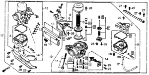 CB400 Карбюратор
