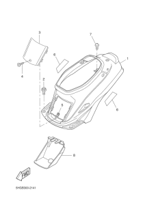 CW50 Боковые обтекатели
