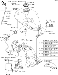 EX650 Fuel tank(1 / 2)