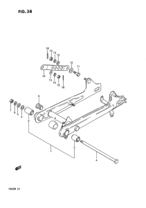FB50 Маятник задний