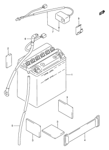 GN250 Аккумулятор