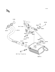 EX400 Глушитель