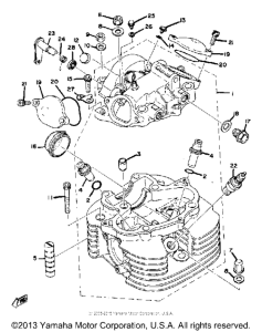 TT500G Головка цилиндров