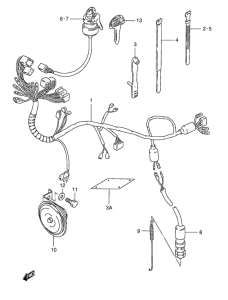 TS125 Жгут проводов