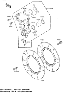 ZN1300 Передний суппорт