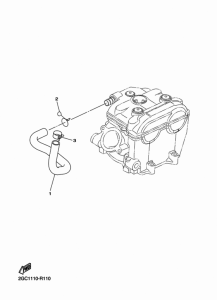 WR450F Система забора воздуха