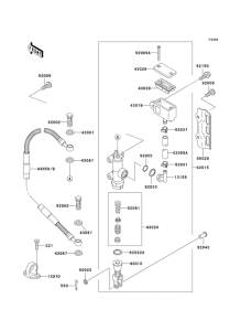  Задний торм цилиндр
