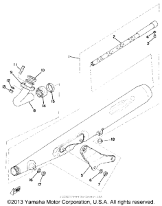 RS100C Выхлопная система
