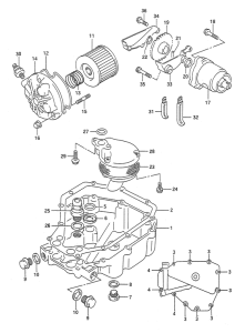 GSF400 Маслянный насос-поддон