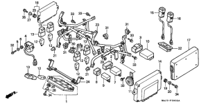 ST1100 (ABS/ TCS) Кронштейн крепления 