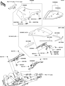 ZR750 Seat(1 / 2)
