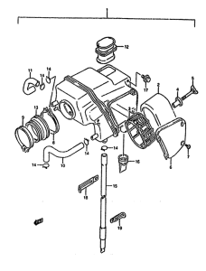 DR650 Воздухоочиститель
