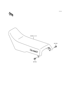 KX500 Пружина