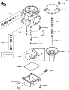 EN500 Carburetor parts(1 / 2)