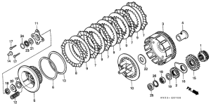 XLX350 Бендикс