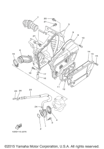 TW200E Впускная система