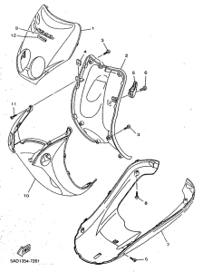 YN50R Ветровое стекло