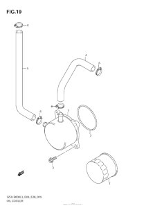 GSX-R600 Масляный картер