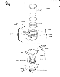 KL600 Цилиндр / поршень