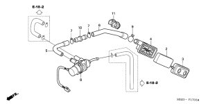 CB600F Фильтр картерных газов