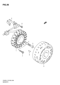 DL650 (ABS) Зажигание