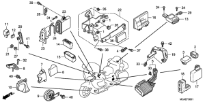 GL1800 (ABS) Блок управления