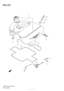 VZ800 Fuel Tank (Vl800T  E33)