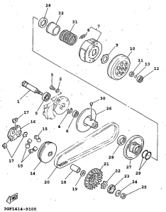 CR50Z Сцепление