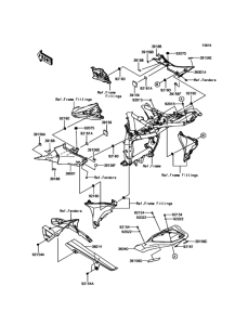 ZR800 Боковые обтекатели