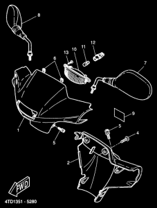 CW50RS Обтекатель 1