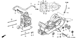 NSS250 Картер двигателя
