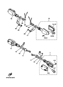 TT250R Проблесковый световой сигнал