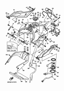 MT09TRA フユエルタンク