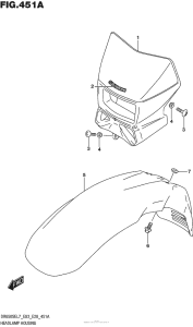  Фара головного света