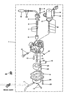 CH50 Карбюратор