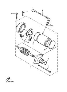 VMX12 Стартерный мотор