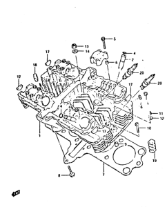 XN85 Головка цилиндров