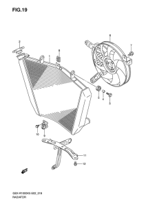 GSX-R1000 Радиатор
