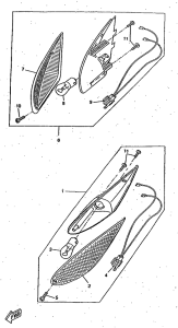 CW50RSX Поворотники
