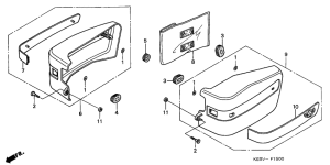 CA125 Боковая крышка