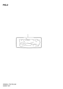 GS500 Front plate seal