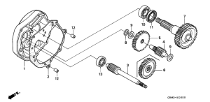 SFX50 Трансмиссия